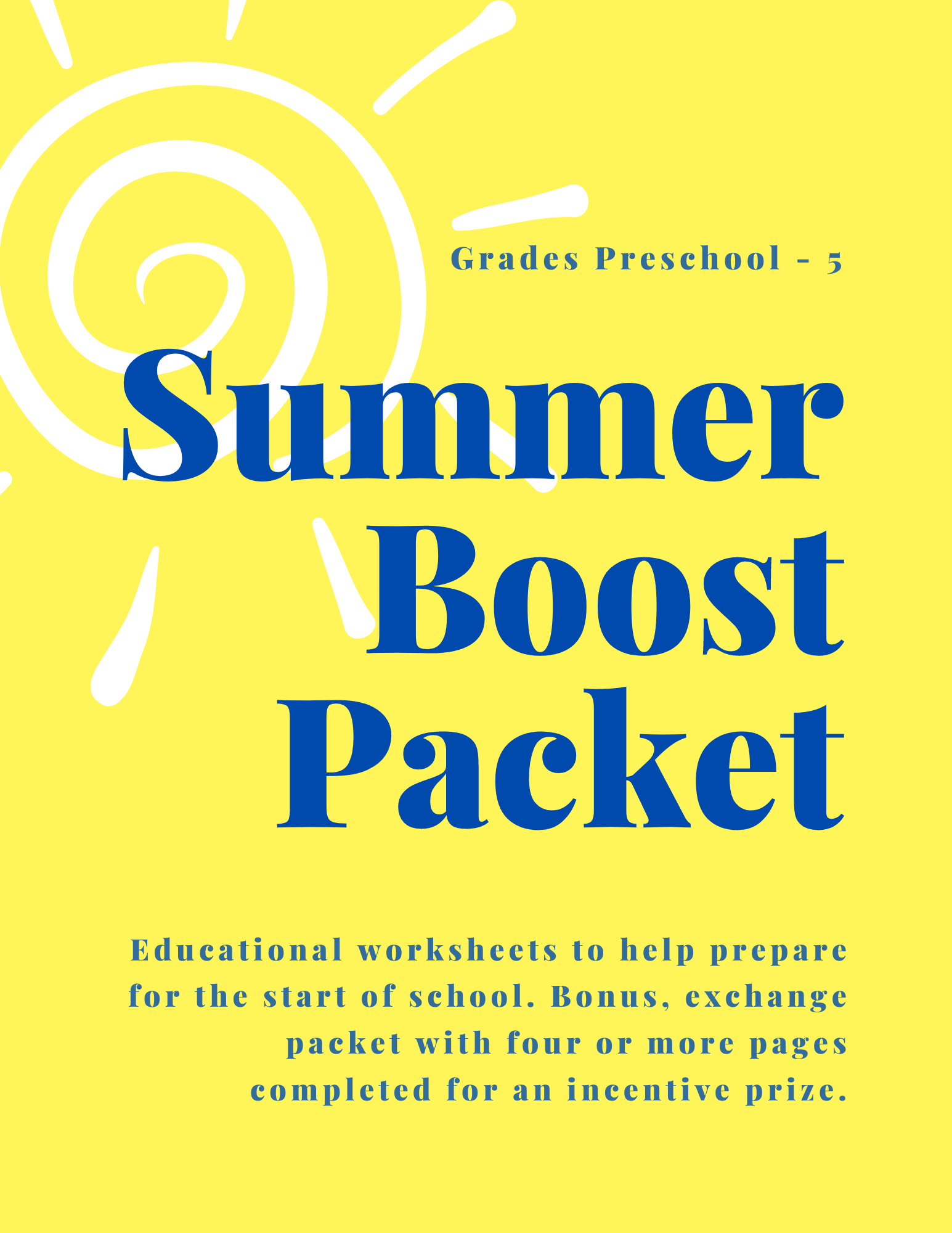 Summer Boost Packet