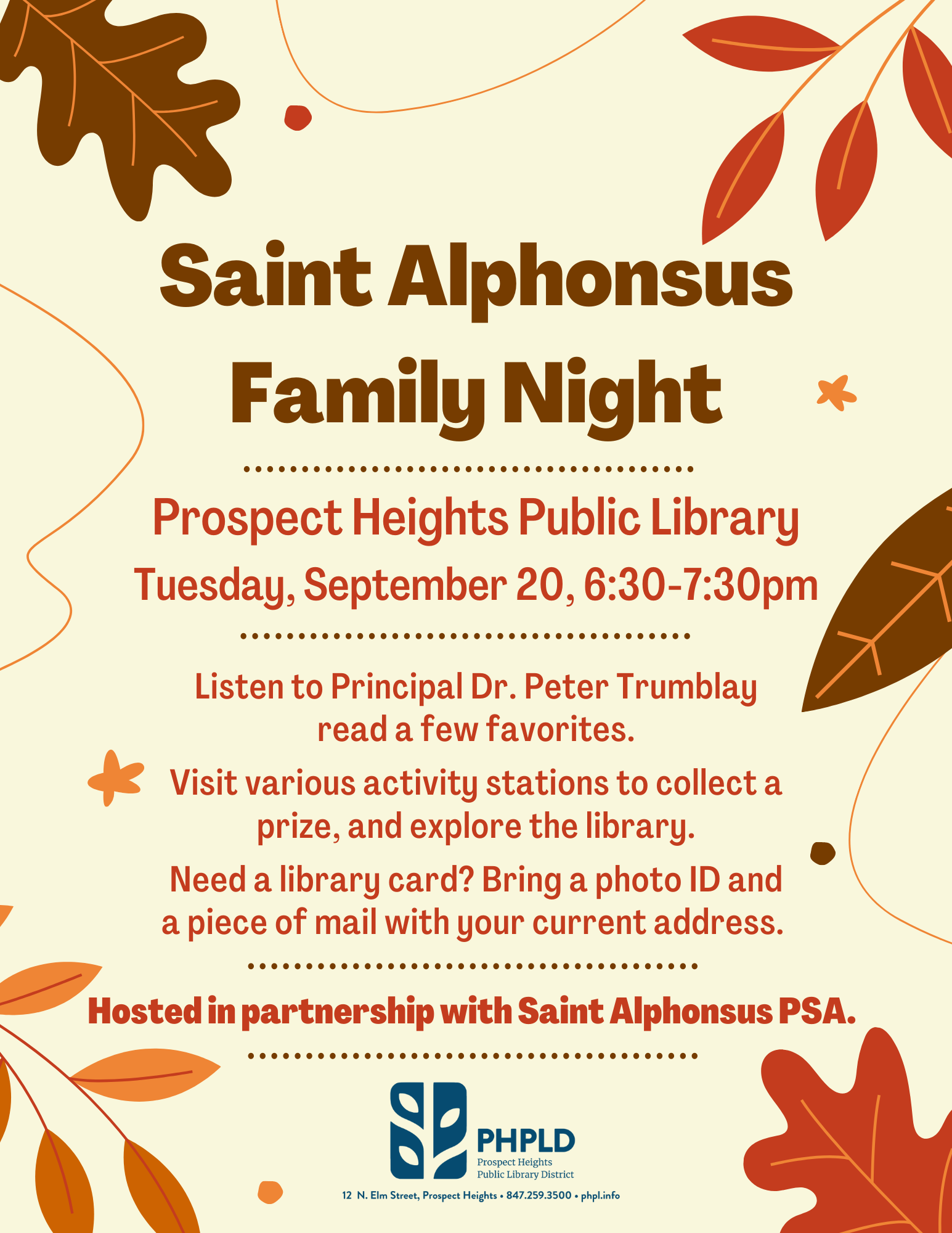 Saint Alphonsus Family Night