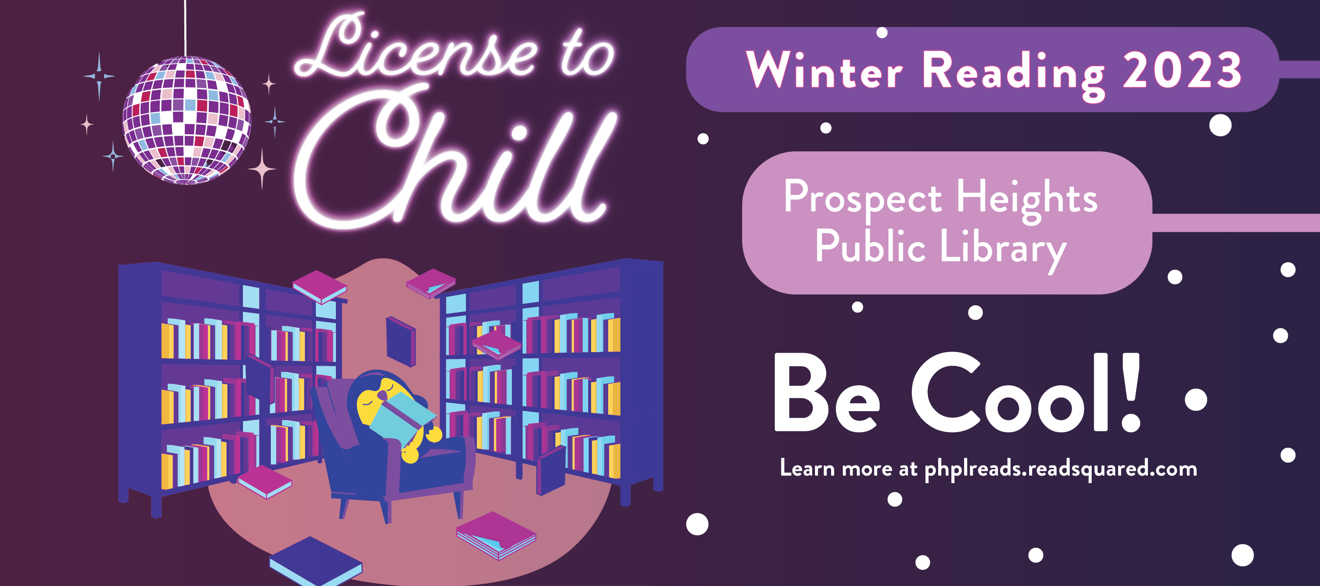 Winter Reading, Prizes, Games, Raffle, Prospect Heights Public Library