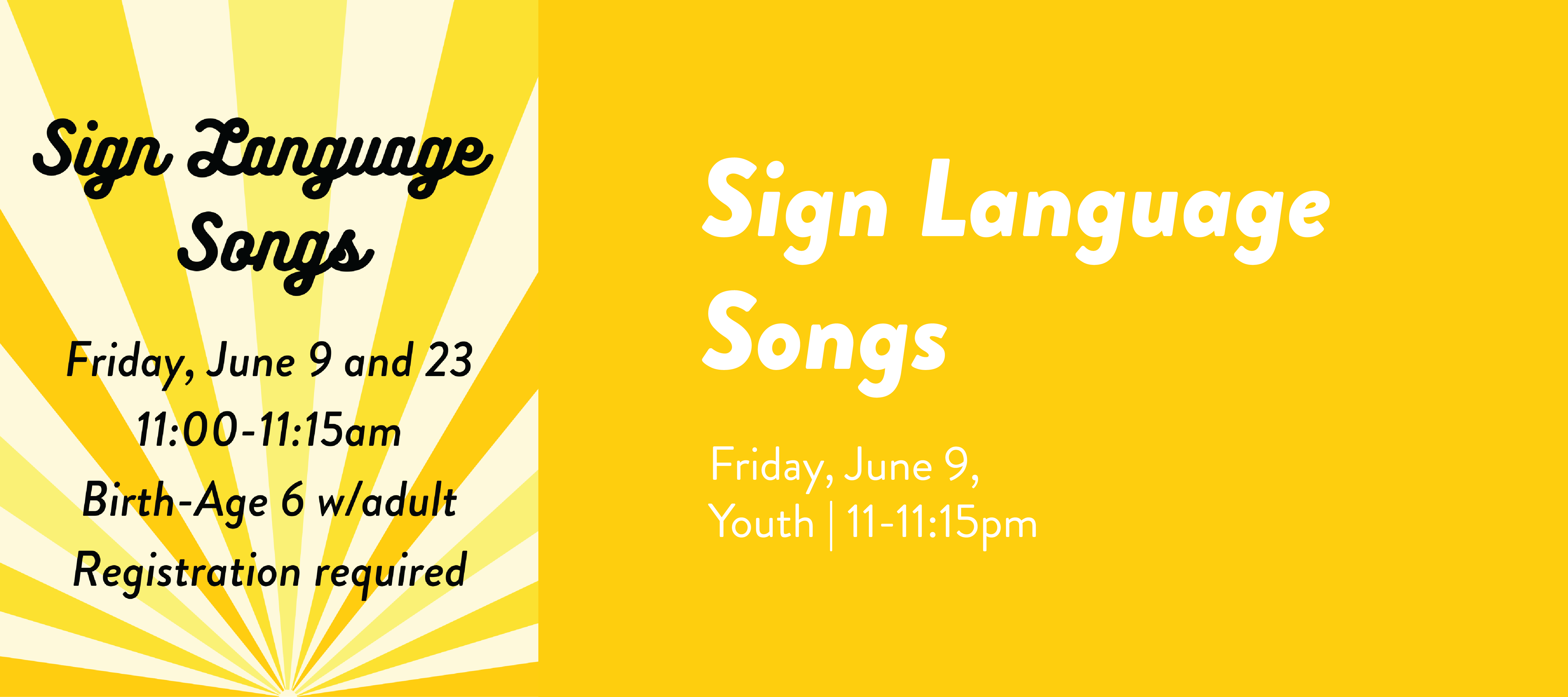 Sign Language Songs, prospect heights public library, prospect heights, public library,