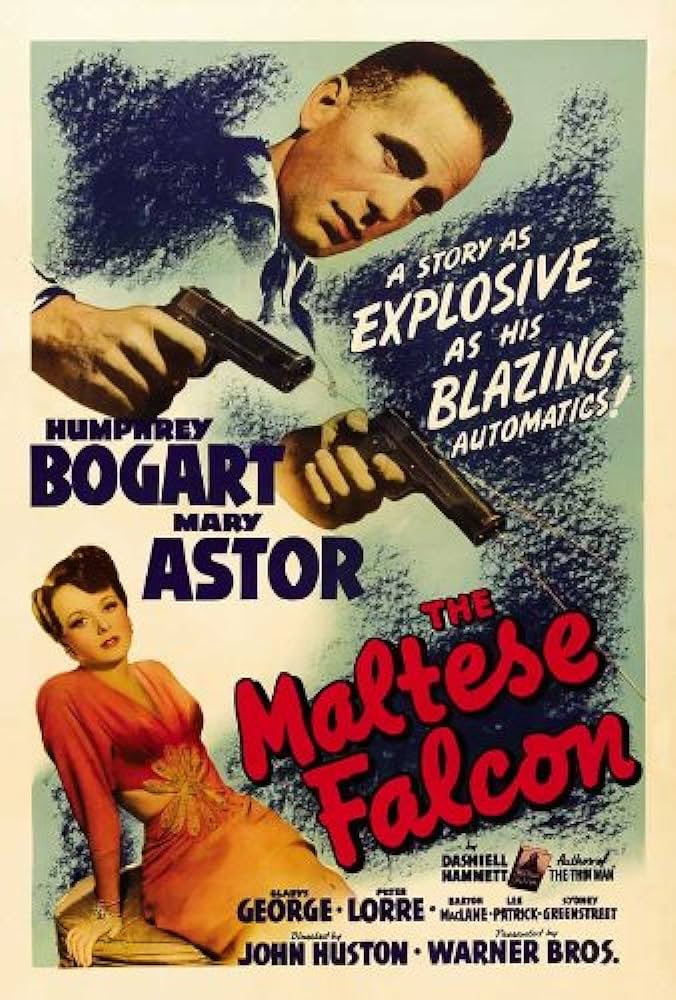 Maltese Falcon movie poster 