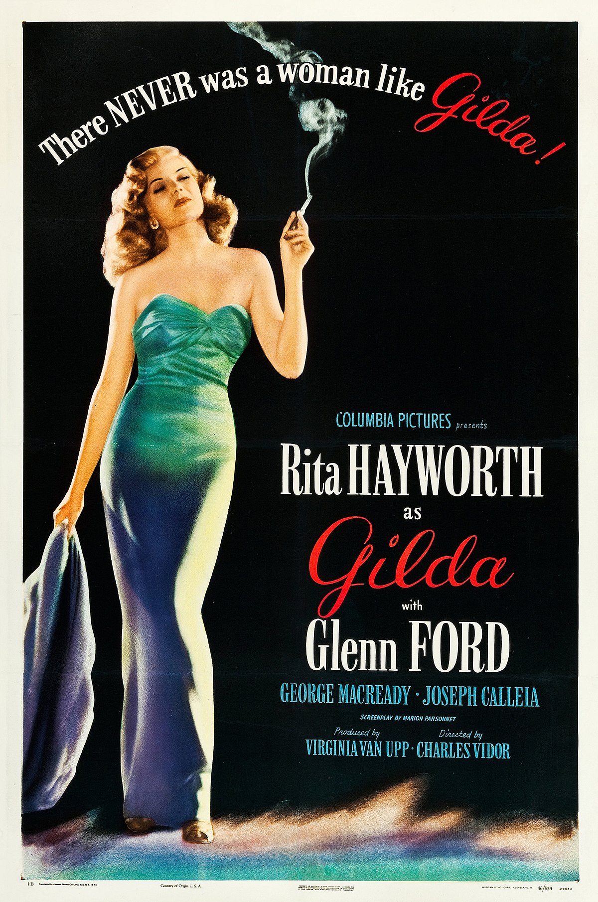 Gilda Movie Poster 