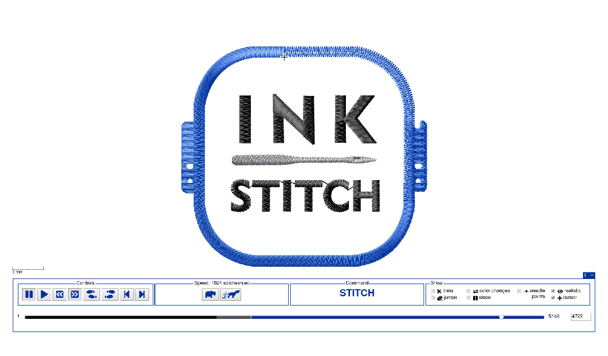 Ink/Stitch 101; Inkscape; The Lab; Prospect Heights Public Library, Embroidery 