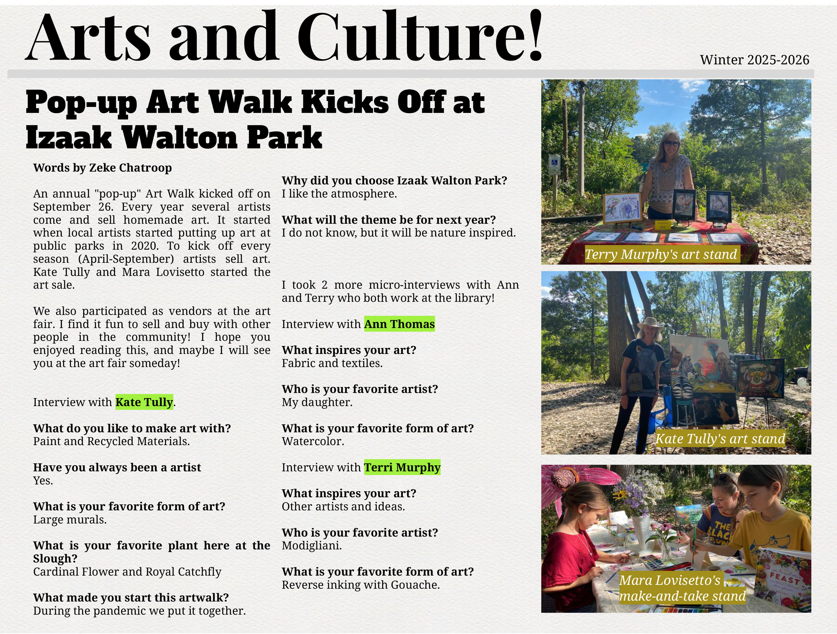 PHPL Chronicle page 2