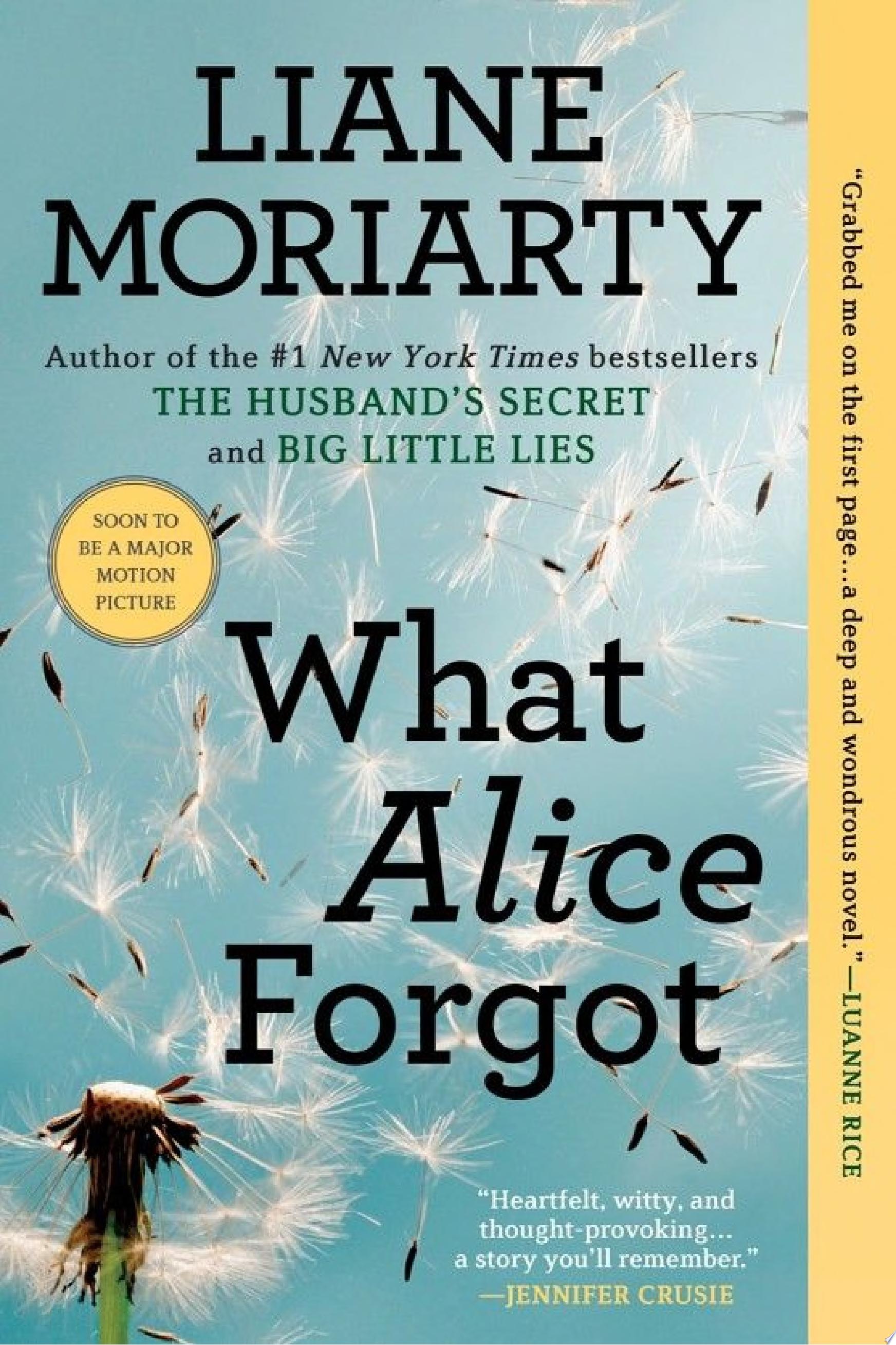 Image for "What Alice Forgot"