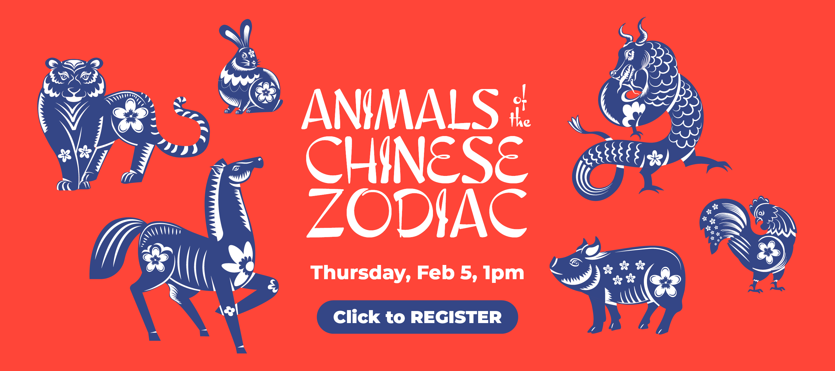 phpl, Prospect Heights Public Library, Animals of the Chinese Zodiac, Adult