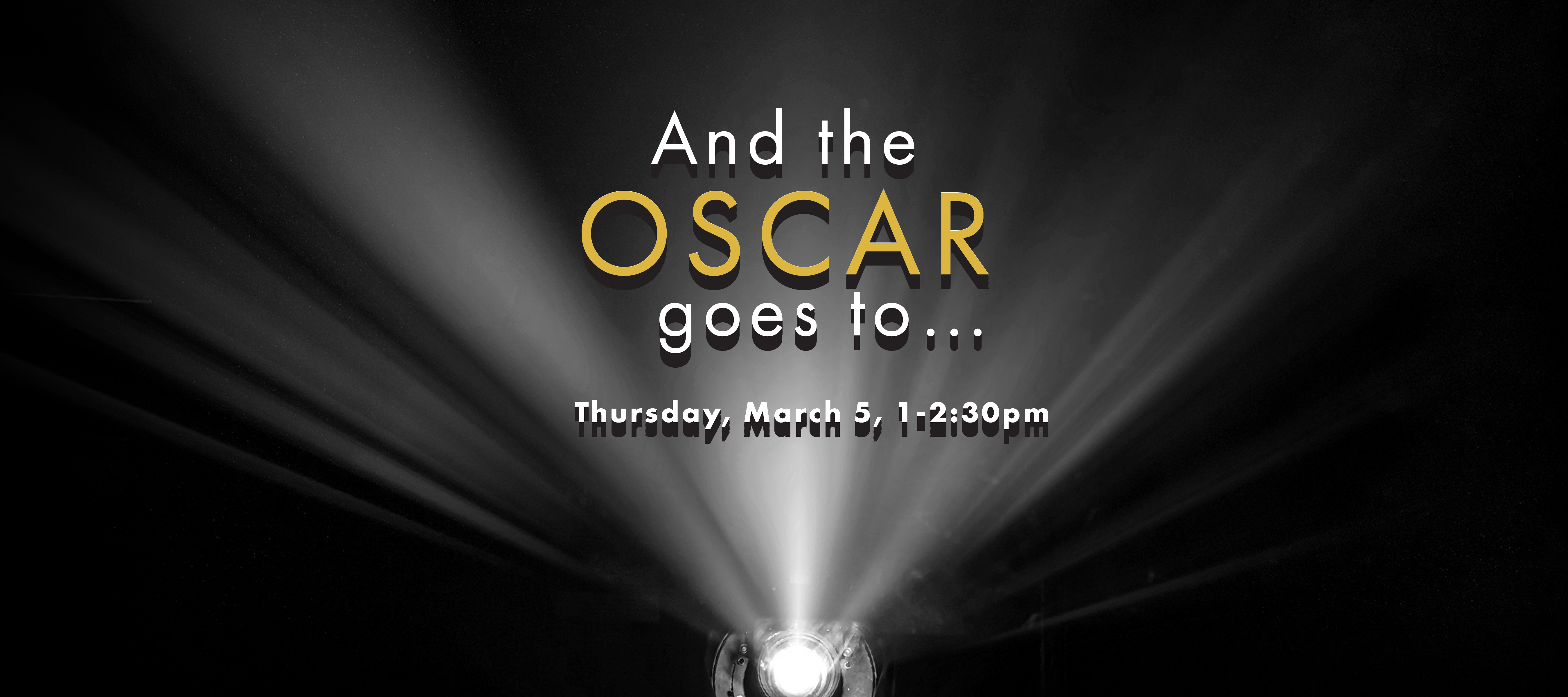 Black and white photo of movie projector light.