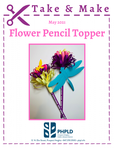 Flower Pencil Topper
