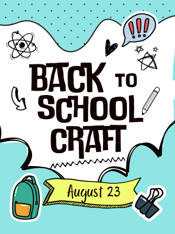 back to school craft