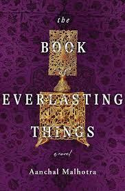 purple cover with golden trinket