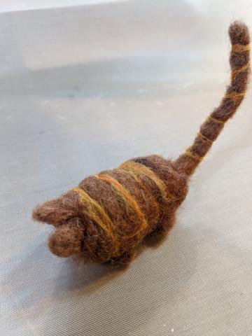 Felted Petit Animal from Twisted Fiber Studios