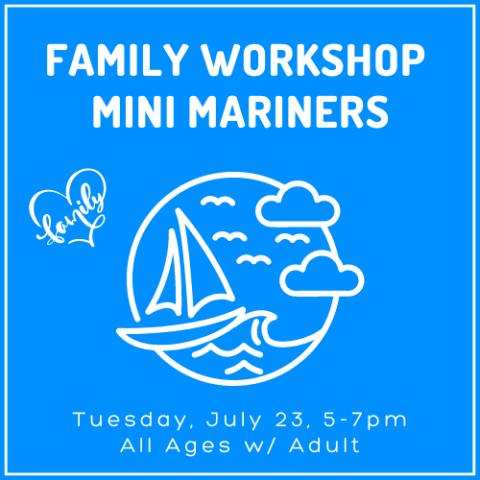 Family Workshop: Mini Mariners, Prospect Heights Public Library, family time, family fun