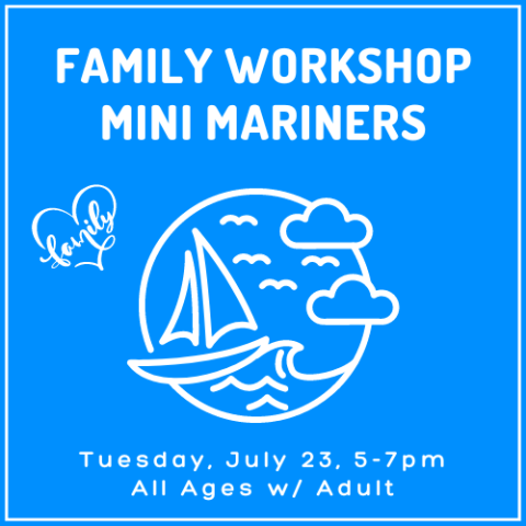 Family Workshop: Mini Mariners, Prospect Heights Public Library, family time, family fun