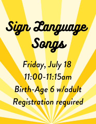 Sign Language Songs