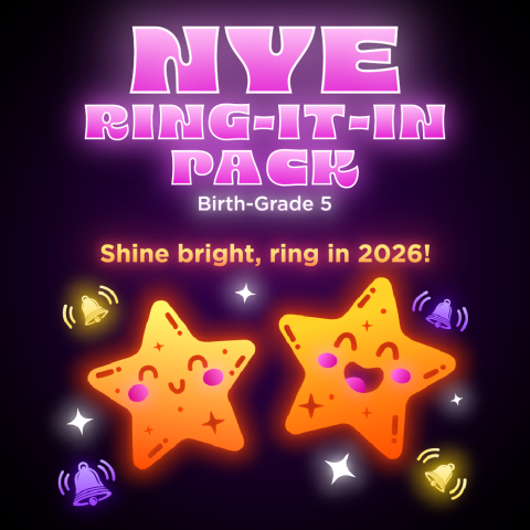 prospect heights public library, party supplies, fun stuff, star noise maker, new year eve celebration pack, kit, activities, celebration noise, happy, 