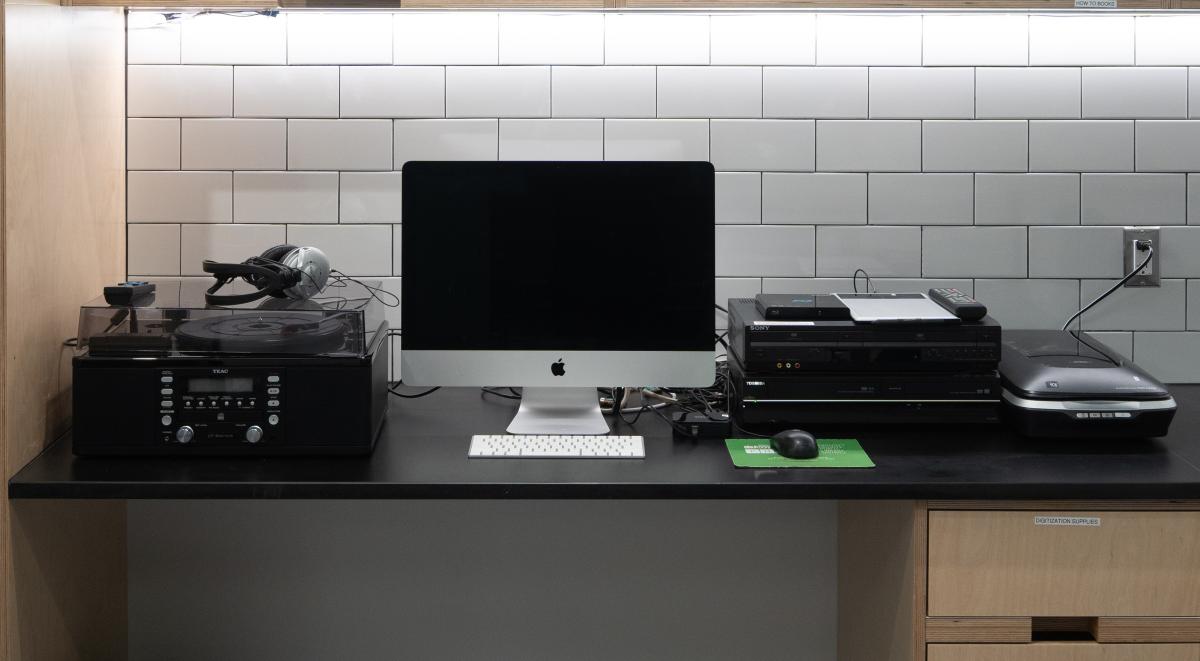 photo of digitization equipment