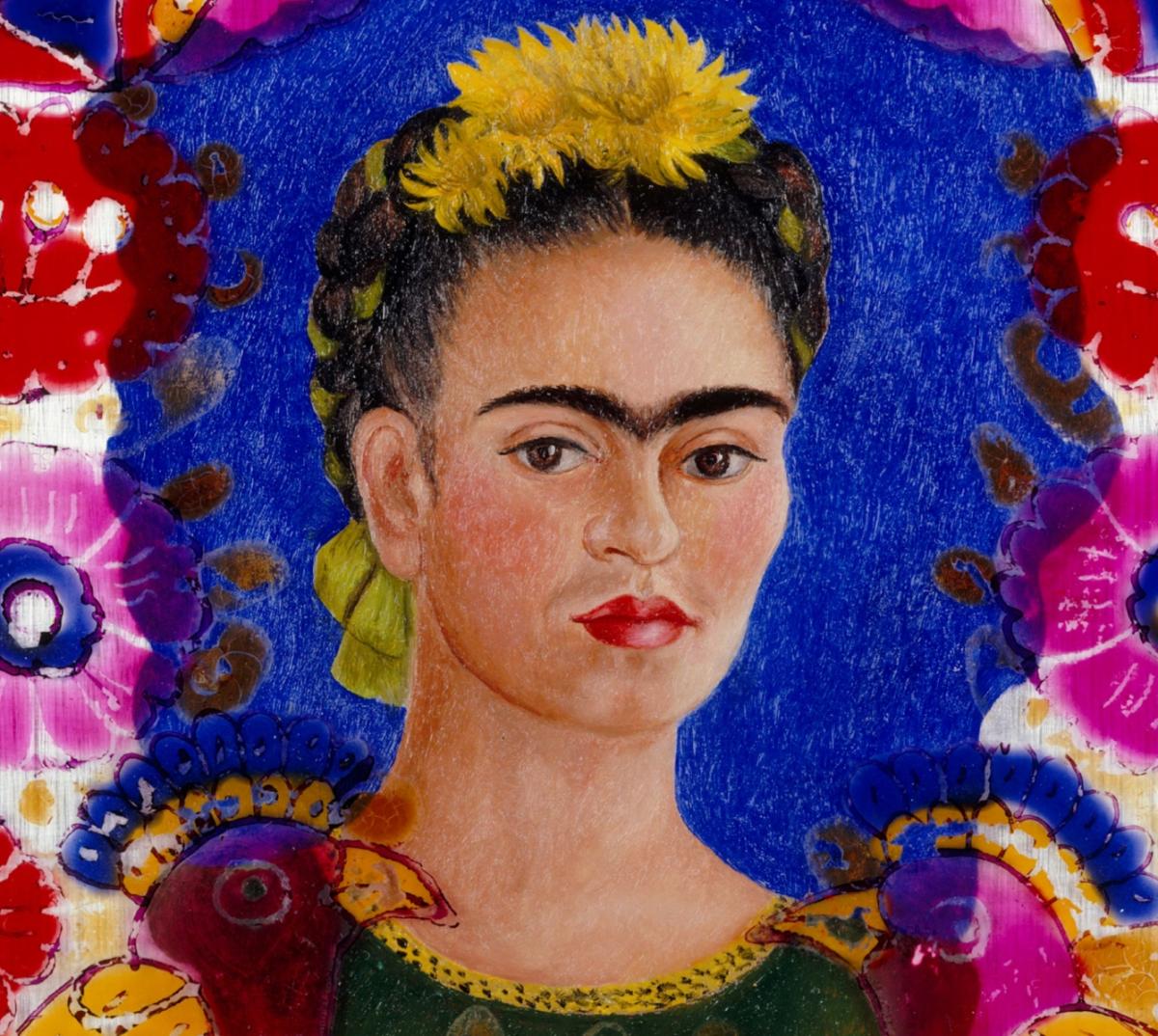 Painting of Frida Kahlo