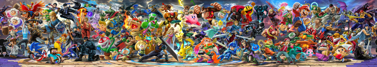 Image containing various characters from Super Smash Brothers