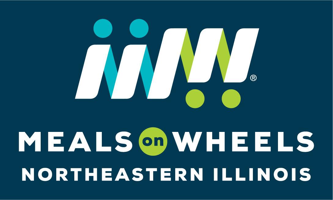 Text saying Meals on Wheels Northeastern Illinois