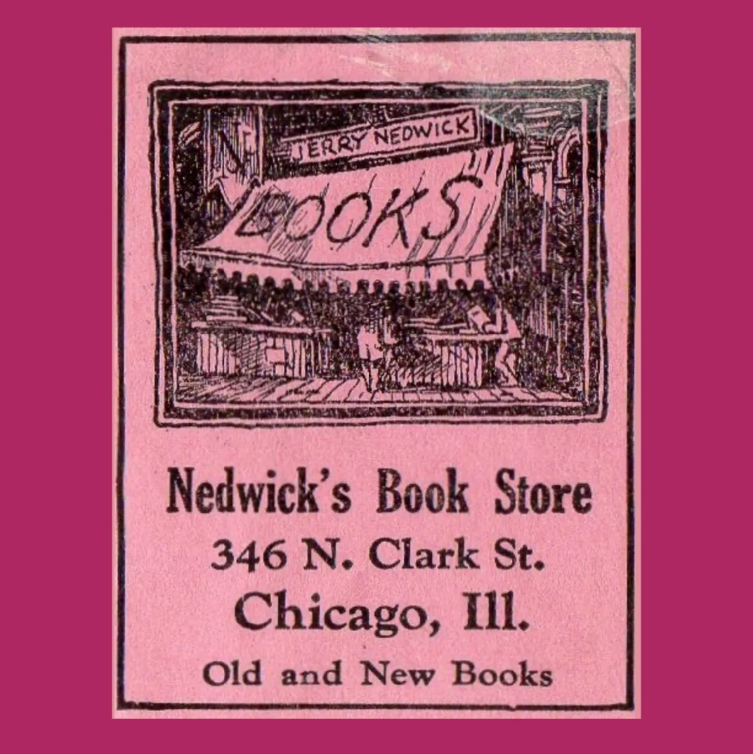 flyer advertising Nedwick's Book Store