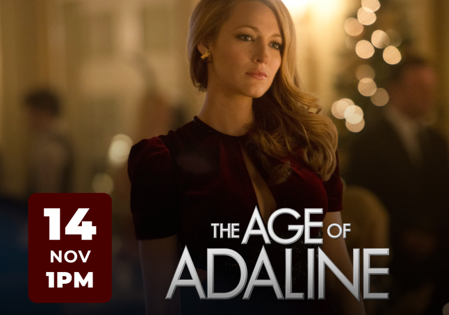 phpl, Prospect Heights Public Library, Friday Movie, The Age of Adaline, movie showing, movie at the library, watch a film, free film, Adult