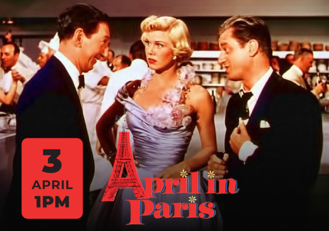 Film still of Doris Day.