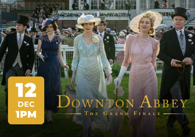 phpl, Prospect Heights Public Library, Friday Movie, Downton Abbey The Grand Finale, movie showing, movie at the library, watch a film, free film, Adult