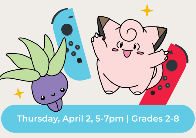 Illustrated Pokken characters and Nintendo remotes.