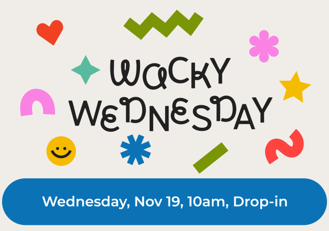 phpl, Prospect Heights Public Library, Wacky Wednesday, storytime, dancing, kids having fun, family fun, Youth