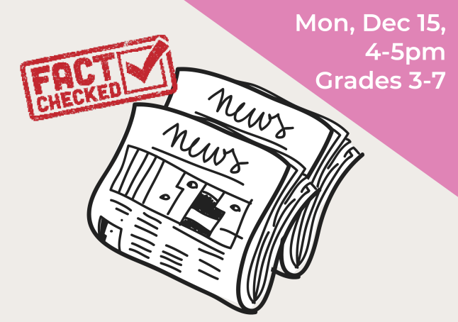 phpl, Prospect Heights Public Library, Young Journalists Club, library newspaper, learn about writing, fact checking and more, Youth, Teen